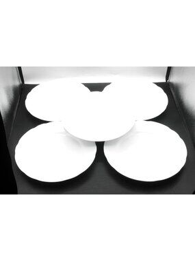 Allround (Household Porcelain)  Kahla 9-1/4 Inch Luncheon Plate Set of 5 KHLALL
